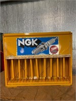 NKG spark plug display rack