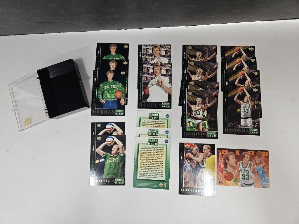 1993 Larry Byrd Basketball Hereos Cards