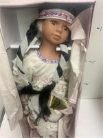 Indian Porcelain Doll in Original Box