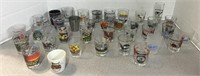 LARGE LOT OF US STATE SHOT GLASSES