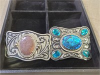 (2)  Beautiful Belt Buckles