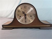 *Linden Wind Up Mantle Clock with Key - Made in