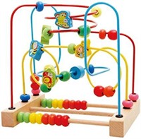 NEW - Kunmark Wooden Fruits Insect Bead Maze