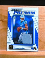 2023 Donruss Rookie Phenom Hendon Hooker 01/25 SSP