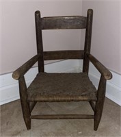 Child’s Woven Seat Chair
