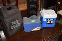 Dog Food Bag, Hard Cooler & Soft Cooler Bag