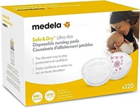 Ultra Thin Disposable Nursing Pads-120 Count