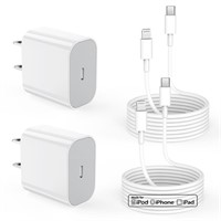 P885  CyvenSmart iPhone Charger 20W 2-Pack 6ft Ca