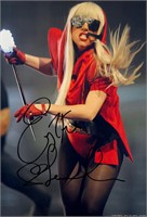 Autograph COA Lady Lady Gaga Photo