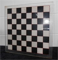 Perspex Checkerboard Tabletop 18½" Square