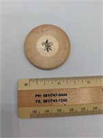 Antique Ivory Pre Ban Poker Chip