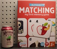 New in Pkg. Alphabet Matching Memory Game