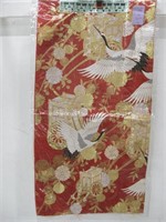 Red Wedding Kimono Panel