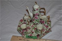 miniature tea set