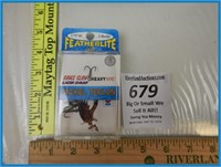 FEATHERLITE EAGLE CLAW HOOKS- 5 HOOKS PER PACK