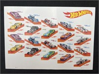 New 2018 Hot Wheels Postage Stamps