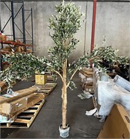 Artificial 6.5ft olive tree
