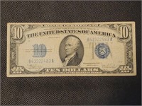 1934 C $10 Silver Certificate