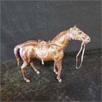 Leather Horse Statue