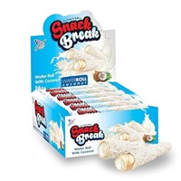 Snack Break Wafer Roll With Coconut - Creamy