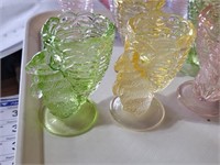 8 - EGG CUPS EASTER - GLASS