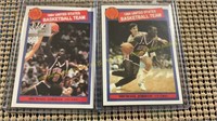 2ct Michael Jordan 1984 Olympic Rookie Promo Cards