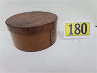Old Round Wooden Cheese Box