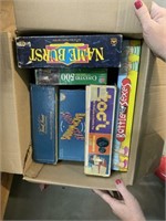 Box of board games
