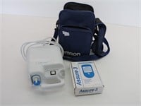 OMRON NE-C18 Comp Air Nebulizer, & Glucose Meter