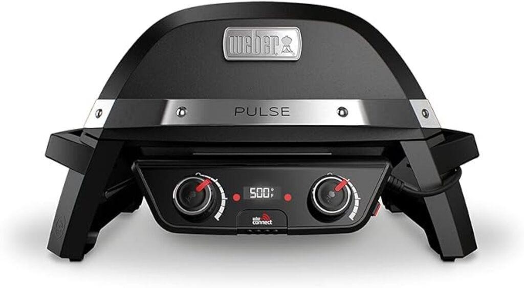 Weber Pulse 2000 Electric Grill, Black