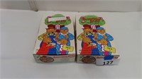 2 boxes Berenstain Bears story card packs