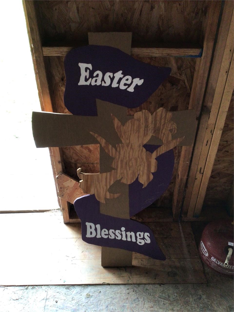 Wooden Yard Sign