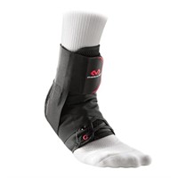 McDavid Ankle with Strap (Black, Large)
