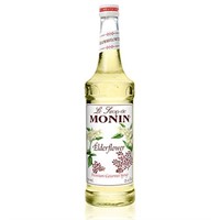 Monin Elderflower Syrup 750ml Bottle