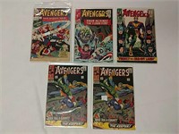 5 The Avengers comics. Including: 7, 27, 30, 31