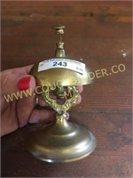 Unique brass counter bell