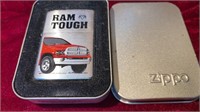 Ram Tough Zippo Lighter in Tin