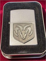Dodge Ram Pewter Emblem Zippo lighter