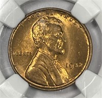 1932 Lincoln Wheat Cent NGC MS64 RD