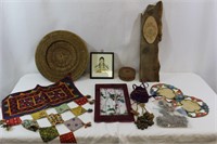 Coasters, Patchwork Tapestry, Woven Basket & More