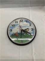 Golfing Wall Clock