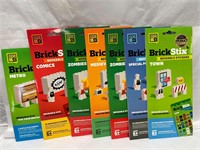 BrickStix Reusable Lego Stickers - 7 Sets