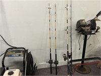 Pair Granger Ocean II Rods W/ Penn 330 GT 2 Reels