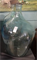 2 LG GLASS BOTTLES 22"