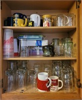 Contents of kitchen cupboard