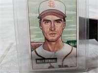 Qty (6) 1951 Bowman Baseball Cards (#35 - 43)