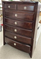 7 Drawer Dresser (38"W X 17"D X 53.5"H)