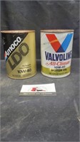 Motor oil cans
