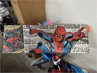 LARGE SPIDERMAN CANVAS WALL ART