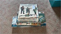 Vintage Military miniatures and model battleships